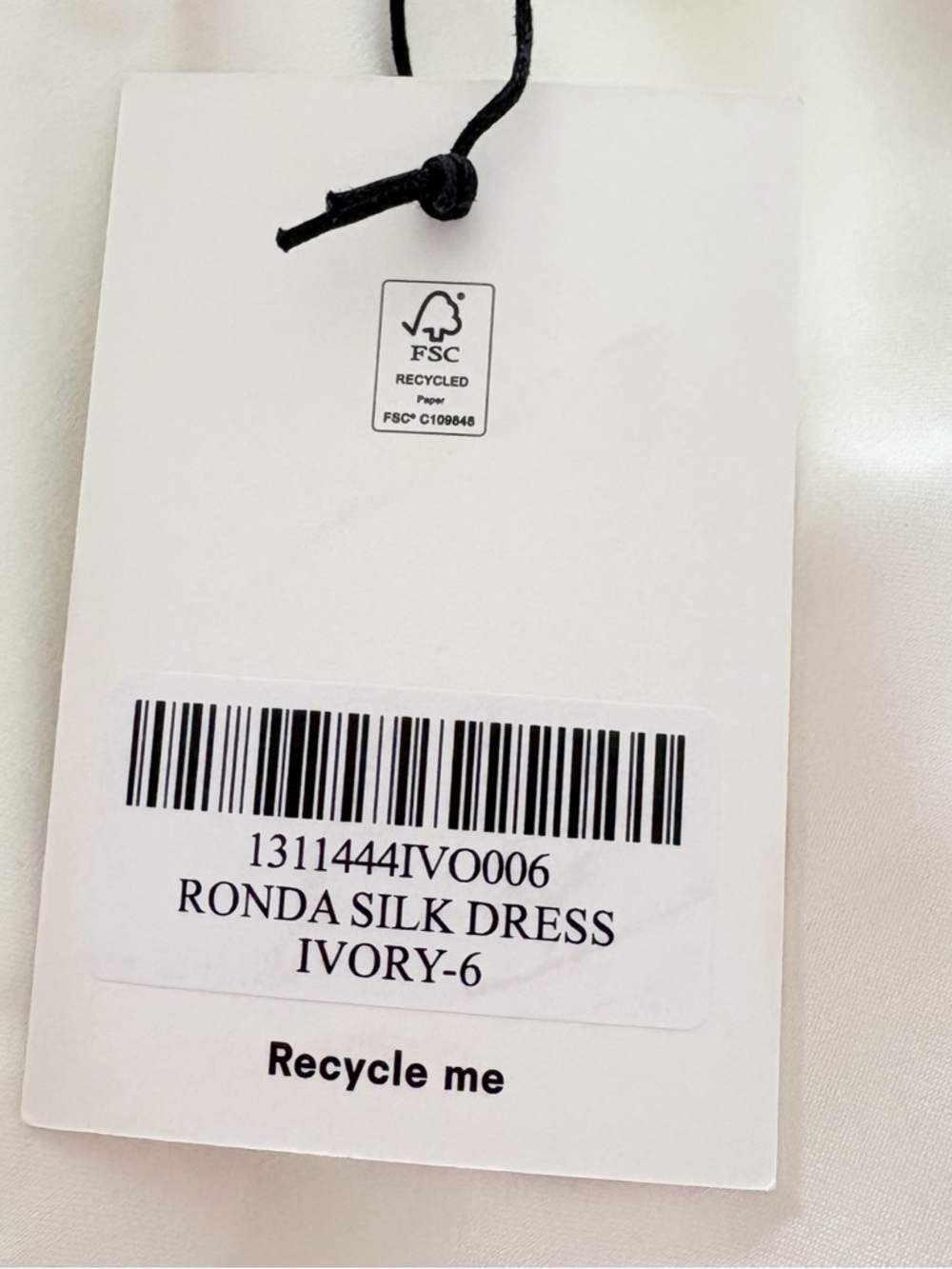 Reformation Ronda Silk Dress - Picture 8 of 12